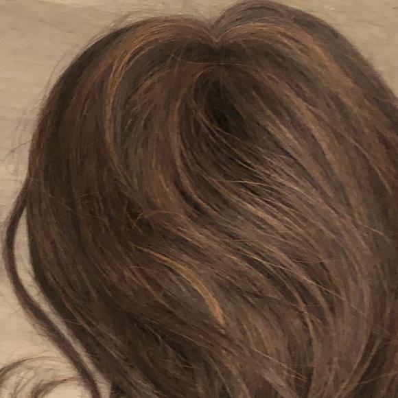 Jon Renau 12inch  356 easiPart Hair Topper 
FS4/33/30A MIDNIGHT COCOA - Picture 5 of 12